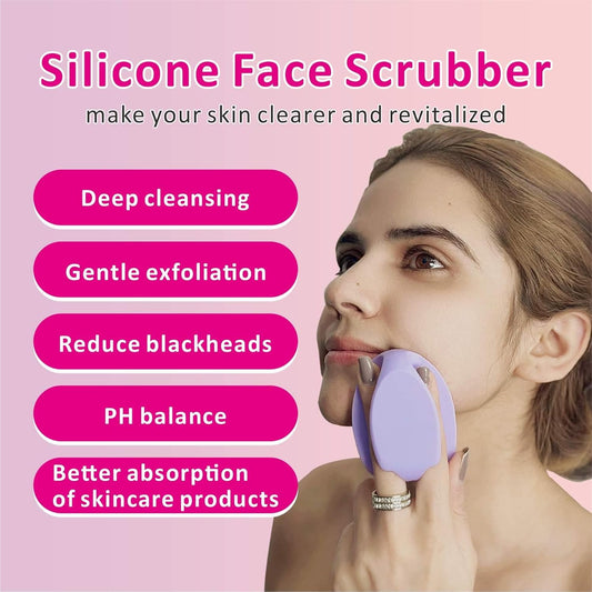 Silicone Face Scrubber 2 Pack