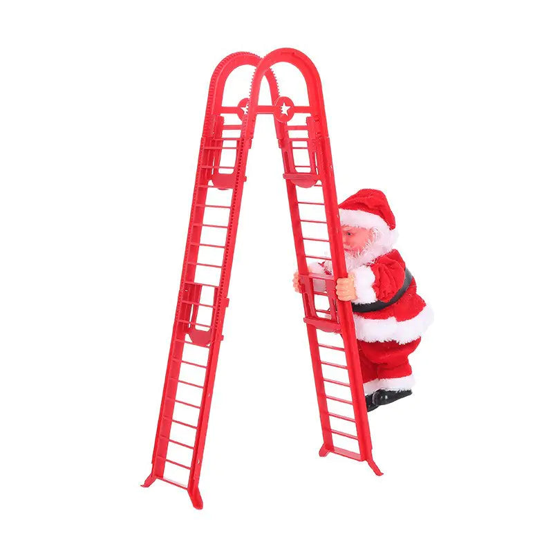 Santa Climber Decoration