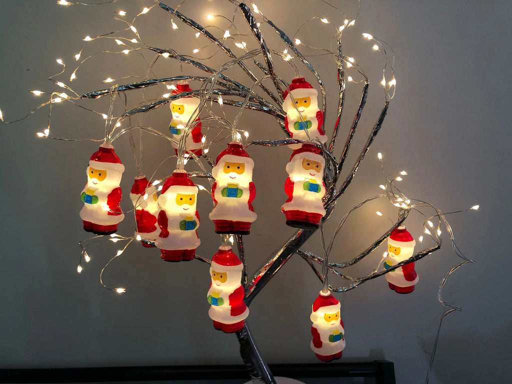 Santa Glow LED Christmas Lights
