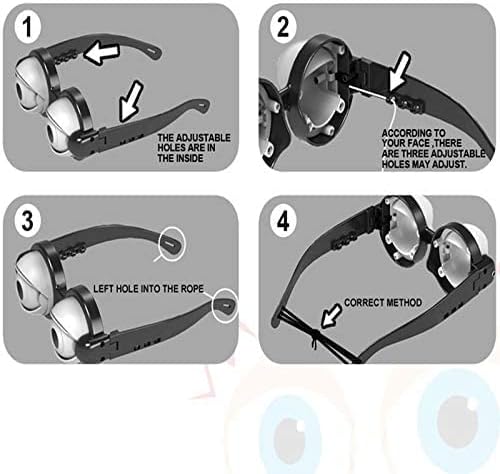 Funny Eye Glasses Crazy Eyes Party Props Eyewear