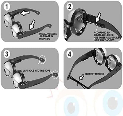Funny Eye Glasses Crazy Eyes Party Props Eyewear