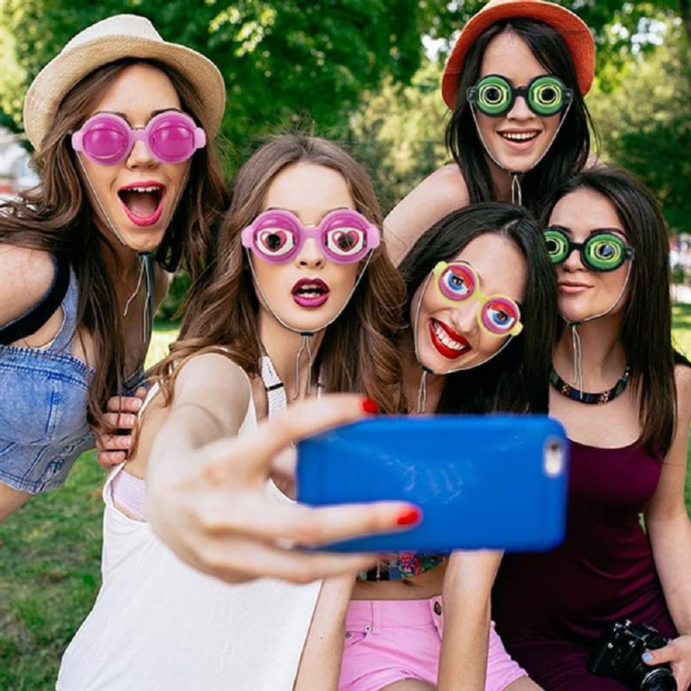 Funny Eye Glasses Crazy Eyes Party Props Eyewear