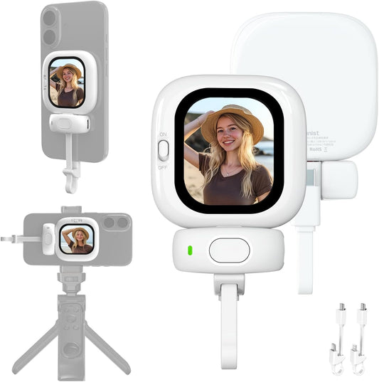 Magnetic Rear Camera Selfie Display Screen
