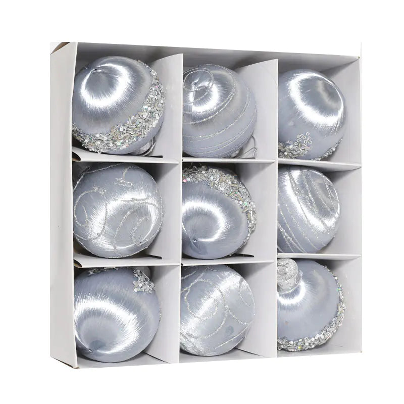 Holiday Charm 8cm Foam Ornaments (9pcs)