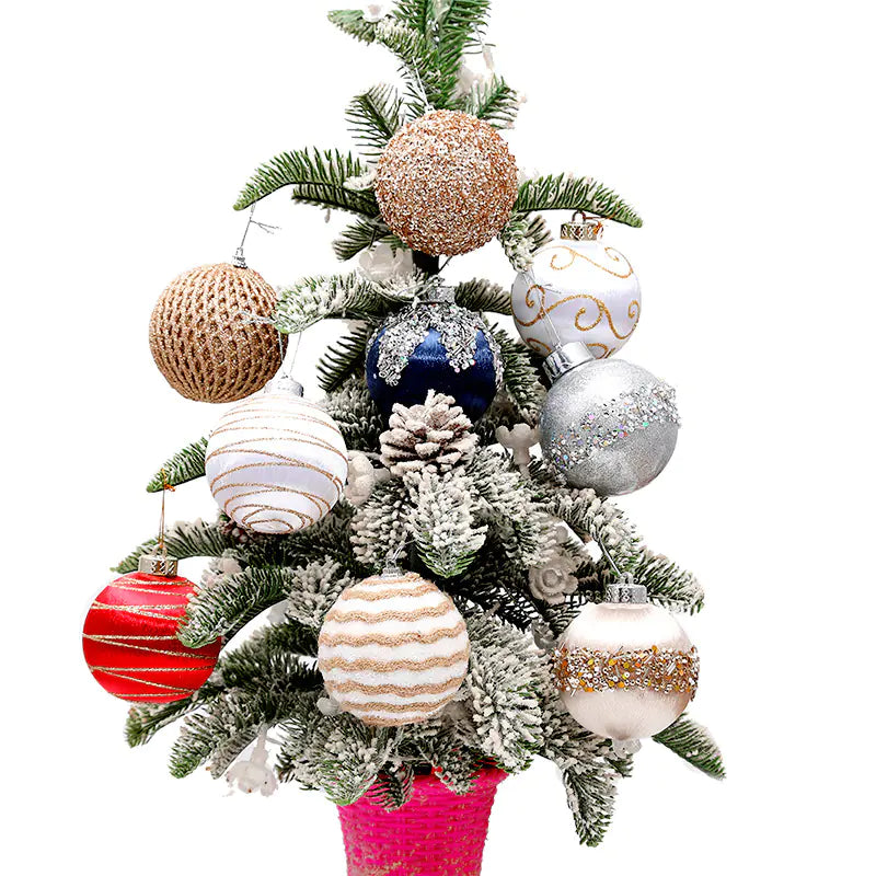 Holiday Charm 8cm Foam Ornaments (9pcs)