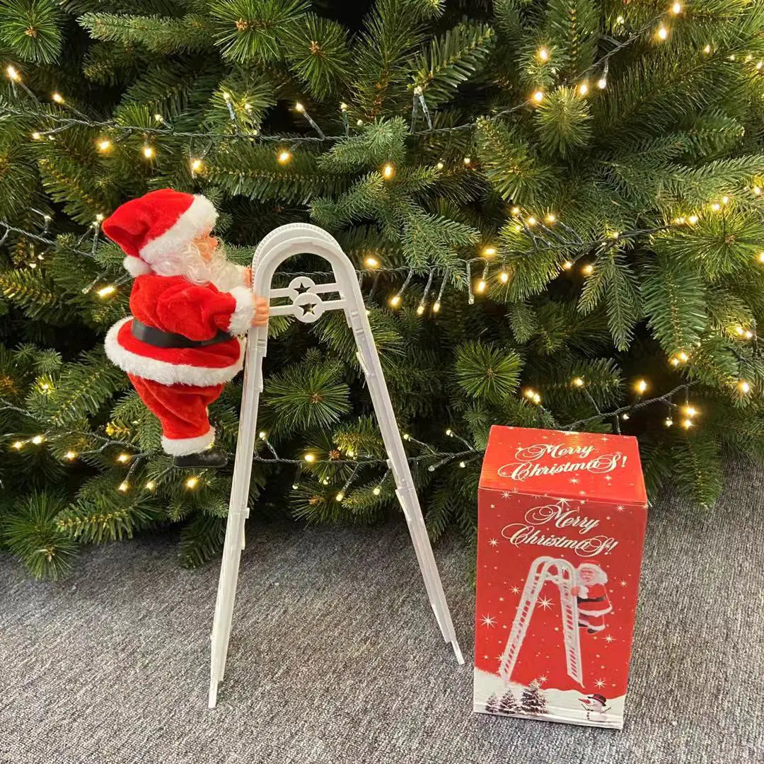 Santa Climber Decoration