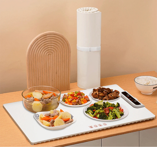 Foldable electric heating & warming tray