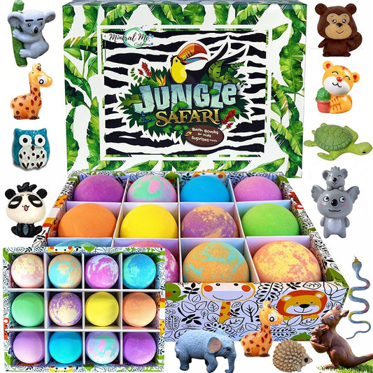 Bath Bomb for Kids with Toys Inside (12 pcs )