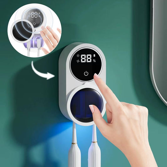 UV Wall Mounted Toothbrush Holder and Cleaner