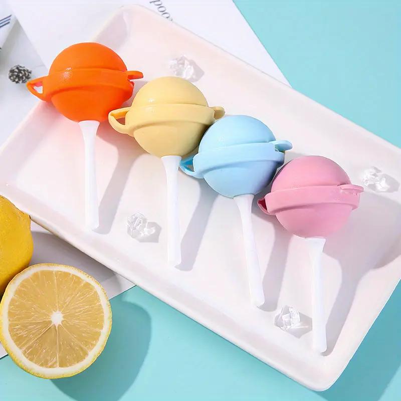 Silicone Lollipop Ice Cream Maker ( 8pcs )