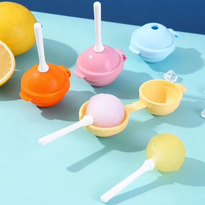 Silicone Lollipop Ice Cream Maker ( 8pcs )