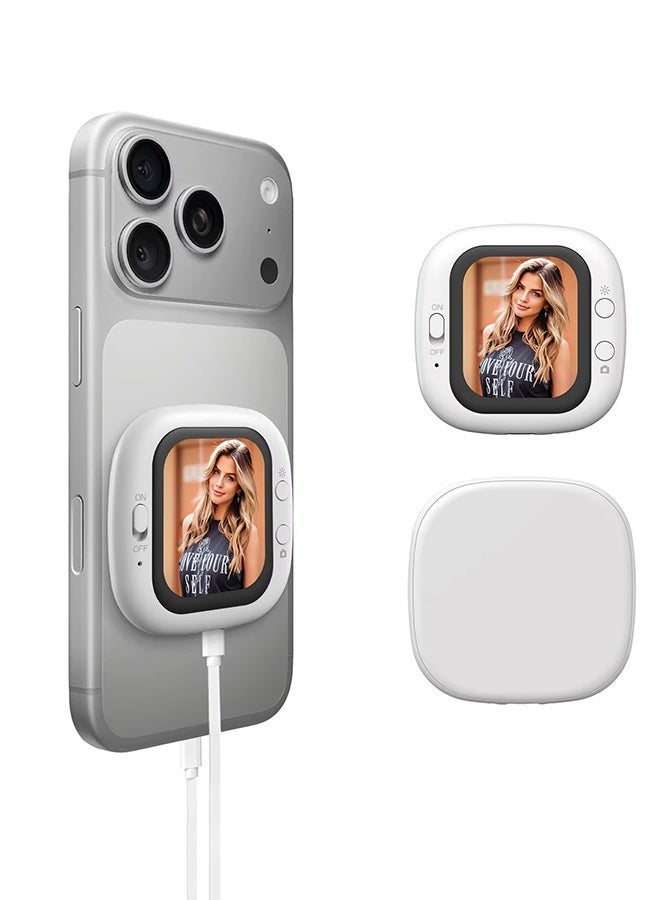 Magnetic Rear Camera Selfie Display Screen