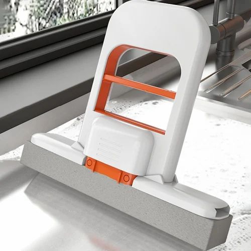 Mini Foldable Desktop Mop with Super Absorbent Sponge Head
