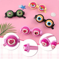 Funny Eye Glasses Crazy Eyes Party Props Eyewear