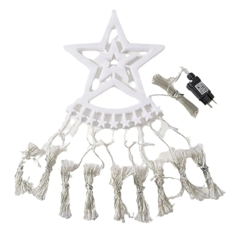 Starlit LED Cascade Lights for Outdoor Decor